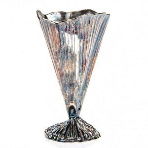 MICHELE OKA DONER FOR CHRISTOFLE LIMITED EDITION SILVER PLATED PALM VASE!